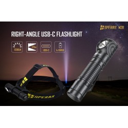 LED FLASHLIGHT 1200 LUMENS WITH HEAD STRAP