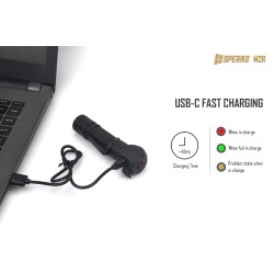 LED FLASHLIGHT 1200 LUMENS WITH HEAD STRAP