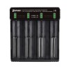 CARICA BATTERIE CON INDICATORE LED A 4 SLOT