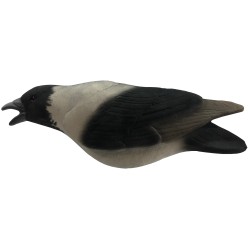 SET OF 3PCS OF FLOCKED CROW MOULDS