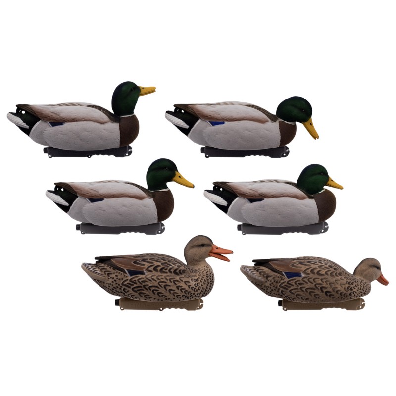 SET DA 6PZ DI STAMPI GERMANO MASCHIO E FEMMINA FLOCKED
