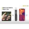 LED FLASHLIGHT 2000 LUMENS WITH LIGHT BEAM UP TO 320M