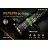 LED FLASHLIGHT 2000 LUMENS WITH LIGHT BEAM UP TO 320M