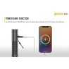 LED FLASHLIGHT 2000 LUMENS WITH LIGHT BEAM UP TO 320M