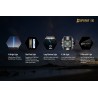 1300 LUMENS LED FLASHLIGHT WITH LIGHT BEAM UP TO 175M