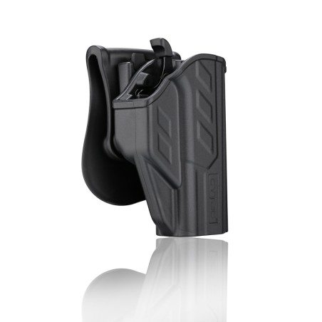 POLYMER HOLSTER WITH TOP BUTTON