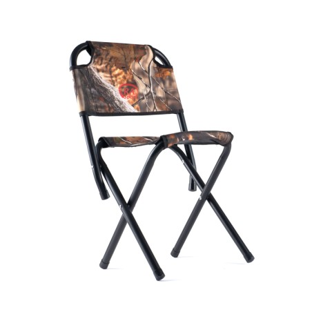 ALUMINIUM STOOL WITH BACKREST