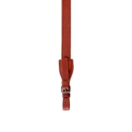 LEATHER RIFLE STRAP WITH ANTI-SLIP
