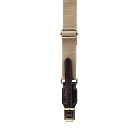 CANVAS AND LEATHER STRAP FOR RIFLE