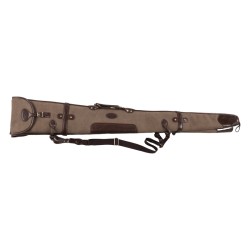 FODERO DOPPIO IMBOTTITO IN CANVAS E ECO-PELLE PER FUCILI 130CM