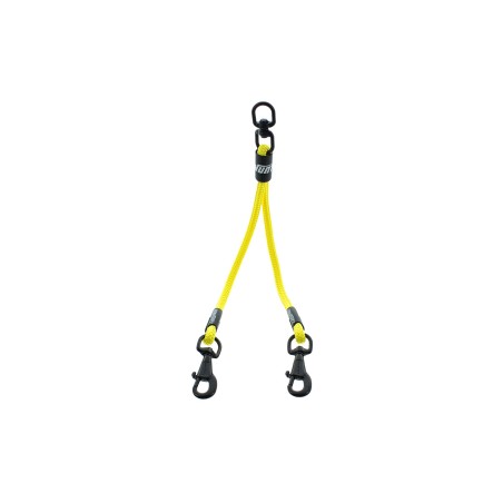 ADJUSTABLE DOUBLE DOG PAIR IN POLYESTER ALP