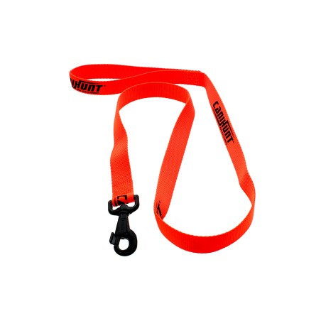 POLYESTER FLAT LEASH 120CM HUNTER FIRST