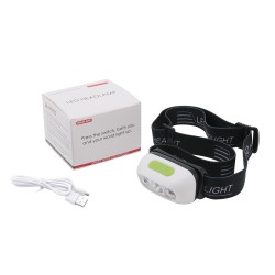 HEADLAMP WITH FRONT LIGHT
