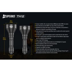 TORCIA LED 600 LUMENS 1680M