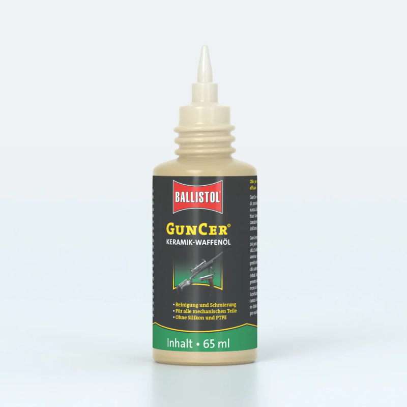 OLIO PER ARMI CON NANOCERAMICHE GUNCER