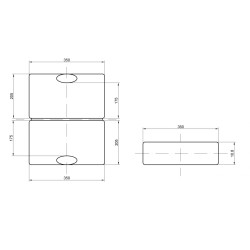 VALIGETTA PORTA MUNIZIONI CON CHIUSURA SEC 35CM