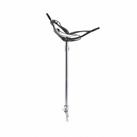ALUMINIUM STOOL WITH TOE CAP
