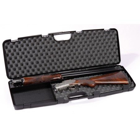 CASE WITH COMPARTMENTS FOR DISASSEMBLED SHOTGUN