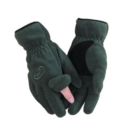 FLEECE GLOVES WITH OPENING INDEX FINGER
