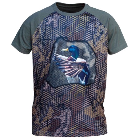 T-SHIRT FOREST 3D PRINT GERMANO