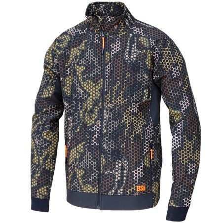 GIACCA SOFTSHELL FOREST PRINT