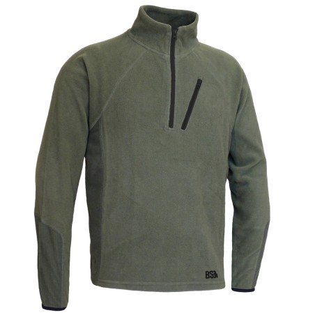 MICROFLEECE WITH VELETE ZIPPER