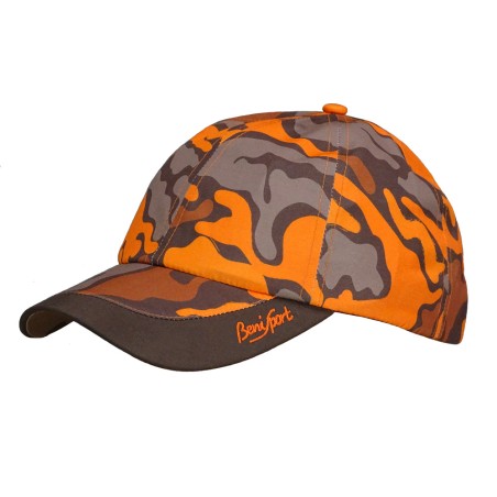 CAMO HAT/ORANGE
