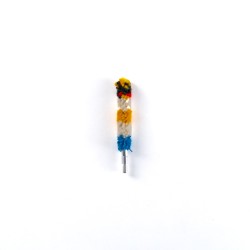 BLISTER 5PCS CLOTH BRUSHES FOR RIFLE AND PISTOL