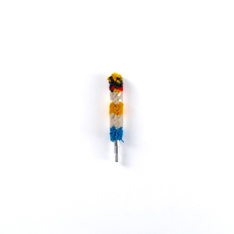 BLISTER 5PCS CLOTH BRUSHES FOR RIFLE AND PISTOL