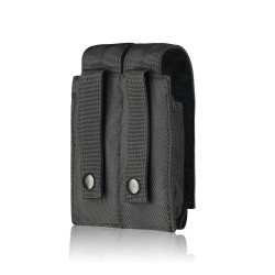 PORTACARICATORI DOPPIO IN NYLON UNIVERSALE