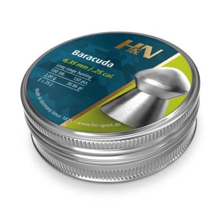 BARACUDA DIABOLO PELLETS 6.35MM