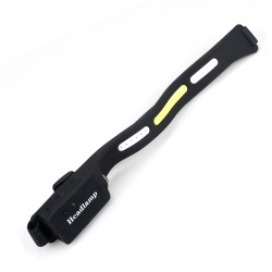 HEADLAMP WITH WHITE AND RED FRONT AND SIDE LIGHT