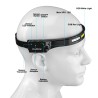 HEADLAMP WITH WHITE AND RED FRONT AND SIDE LIGHT