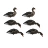 SET DA 6PZ DI STAMPO OCA SELVATICA FLOCKED