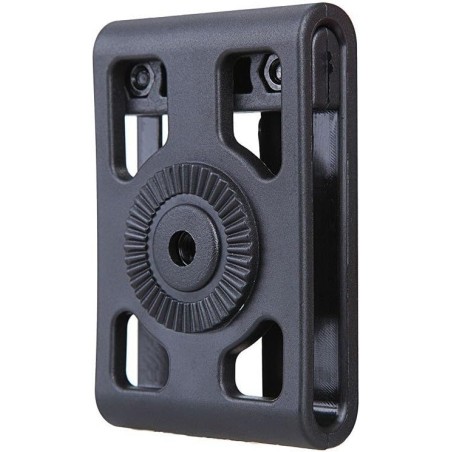 BELT ATTACHMENT FOR THUMB RELEASE HOLSTERS, FAST DRAW
