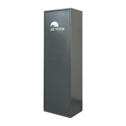 ARMOURED RIFLE CABINET WITH TREASURE