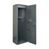 ARMOURED RIFLE CABINET WITH TREASURE
