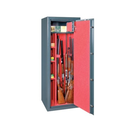 ARMOURED CABINET WITH 12 OR 24 RIFLES WITH TREASURE