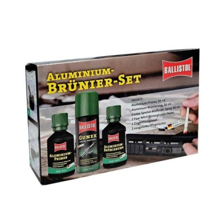 RAPID BURNISHING KIT FOR ALUMINIUM