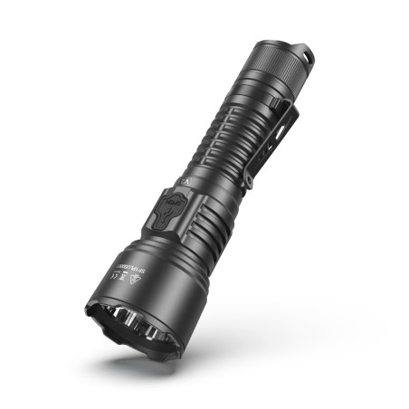 LED FLASHLIGHT 2100 LUMENS WITH LIGHT BEAM UP TO 726M