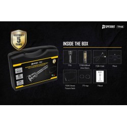 TORCIA LED CON ZOOM 800 LUMENS CON FASCIO DI LUCE FINO A 79M