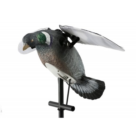 MOTORIZED WOOD PIGEON MOULD WITH BEATING WINGS