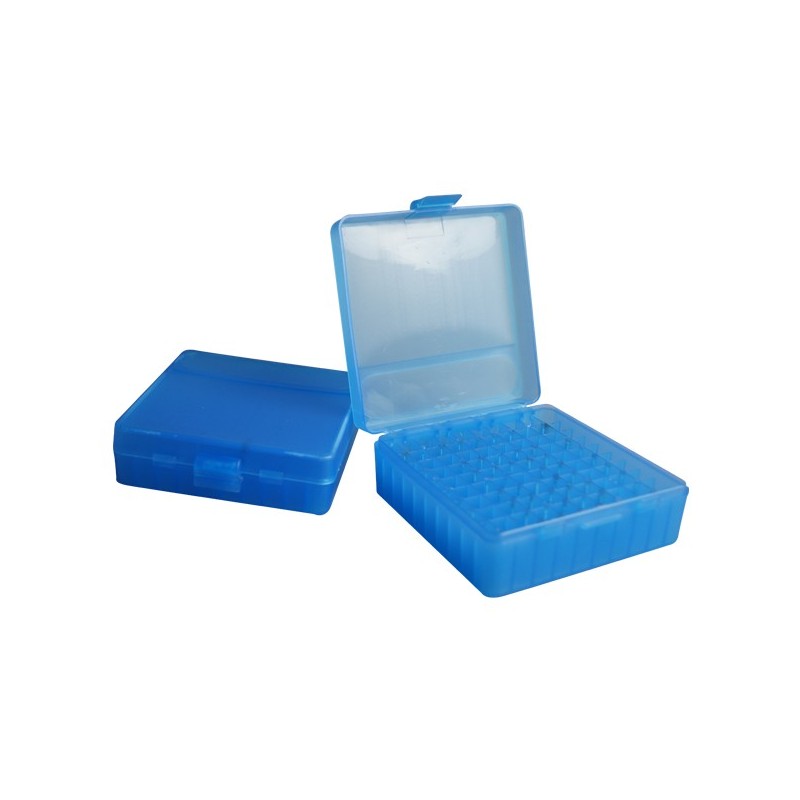 SCATOLA PORTA MUNIZIONI DA 100PZ CAL .38/.357 E VARI