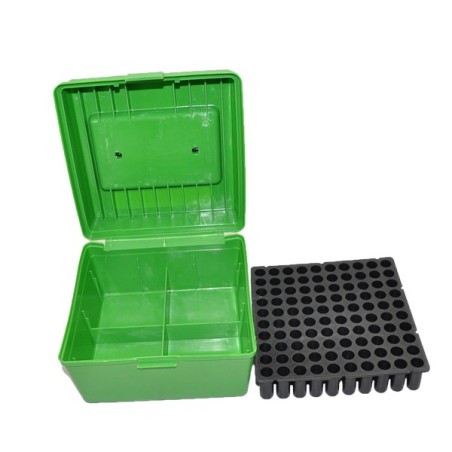 100PCS AMMUNITION BOX CAL. .30-06/.308/6.5x47 AND VARIOUS