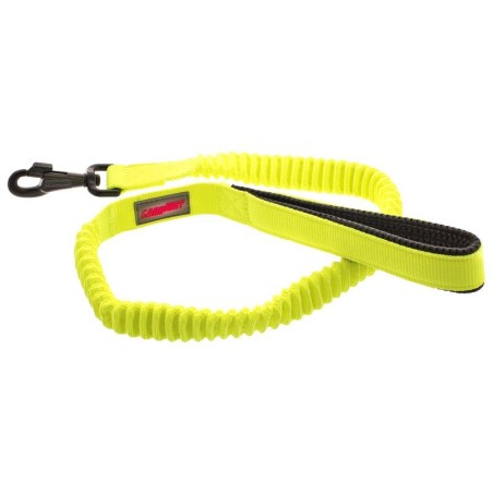 FLAT LEASH WITH POLYESTER ELASTIC 120CM COMFORT
