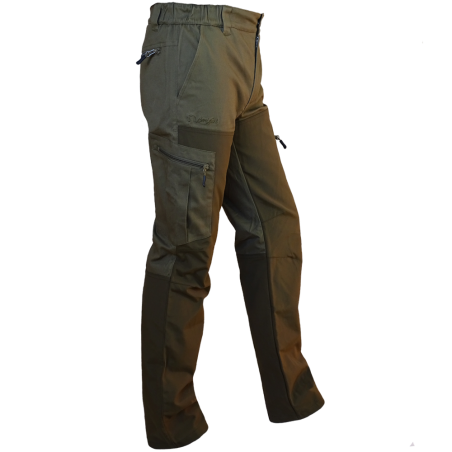 PANTS WITH MOUNTAIN REINFORCEMENTS