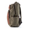 ZAINO IN CANVAS E ECO-PELLE 20L