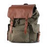 ZAINO IN CANVAS E ECO-PELLE 20L