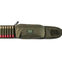 CARTRIDGE WITH POCKETS AND ELASTIC CELLS FOR RIFLE OR CAL 410
