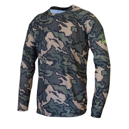 LONG SLEEVE CAMO T-SHIRT